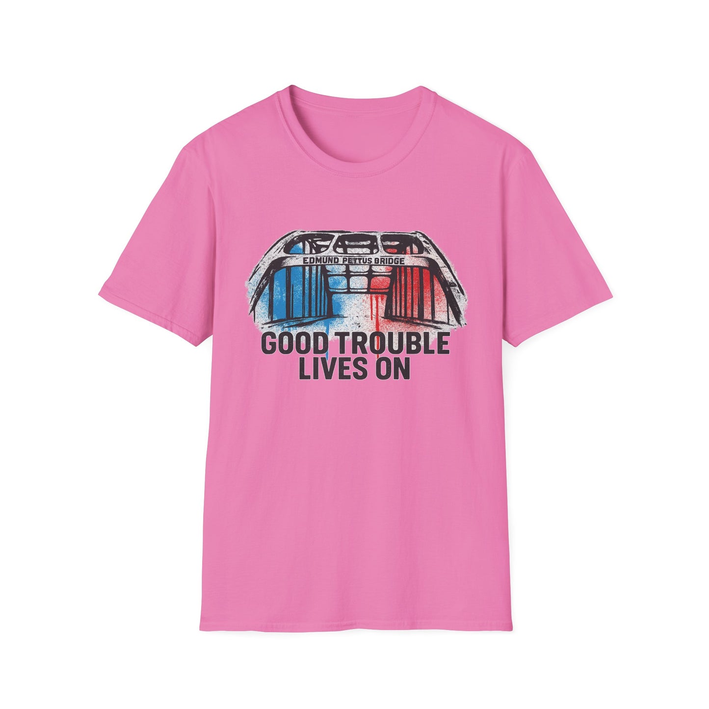 Edmund Pettus Bridge: Good Trouble Lives On Tee