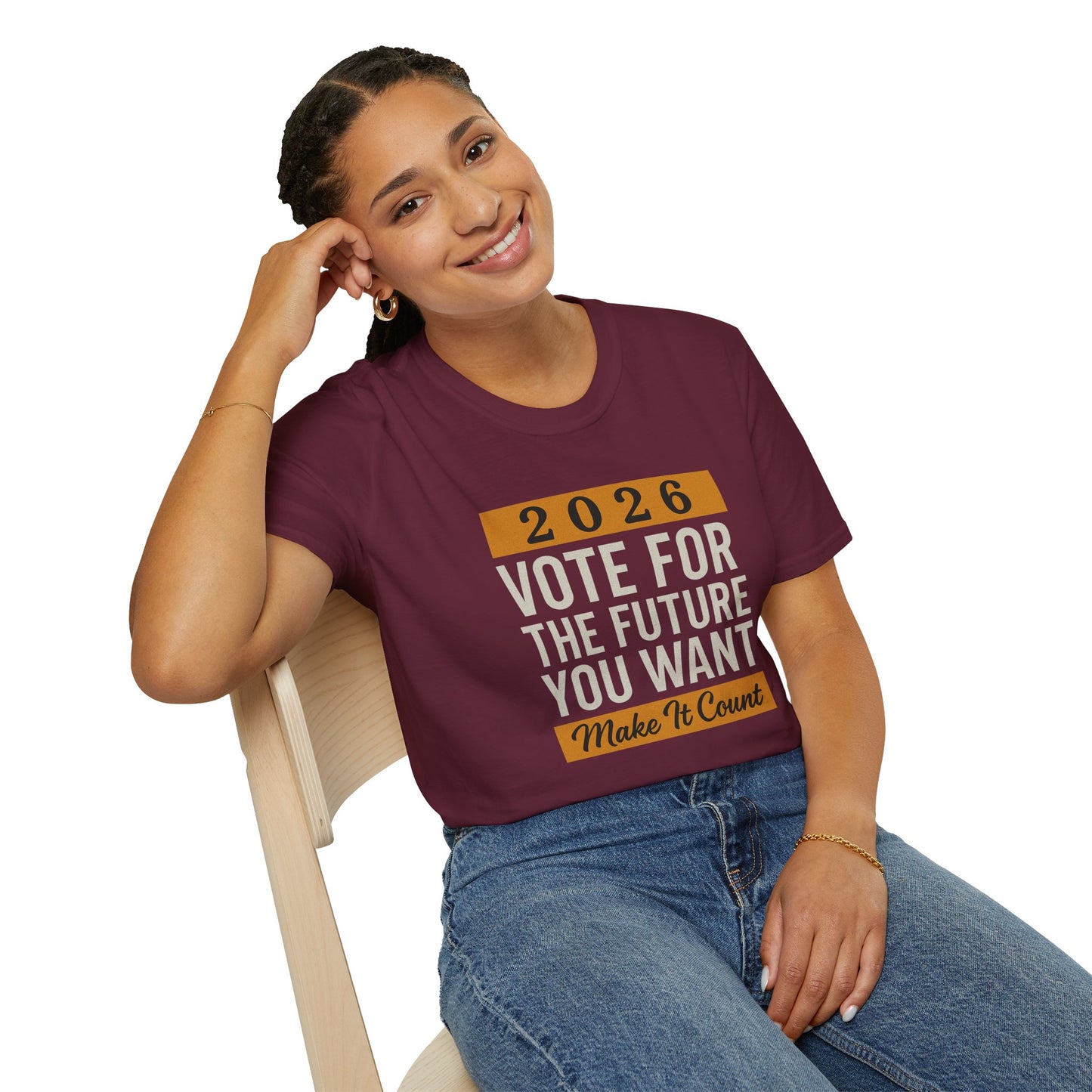 Vote For Your Future T-Shirt: Make It Count