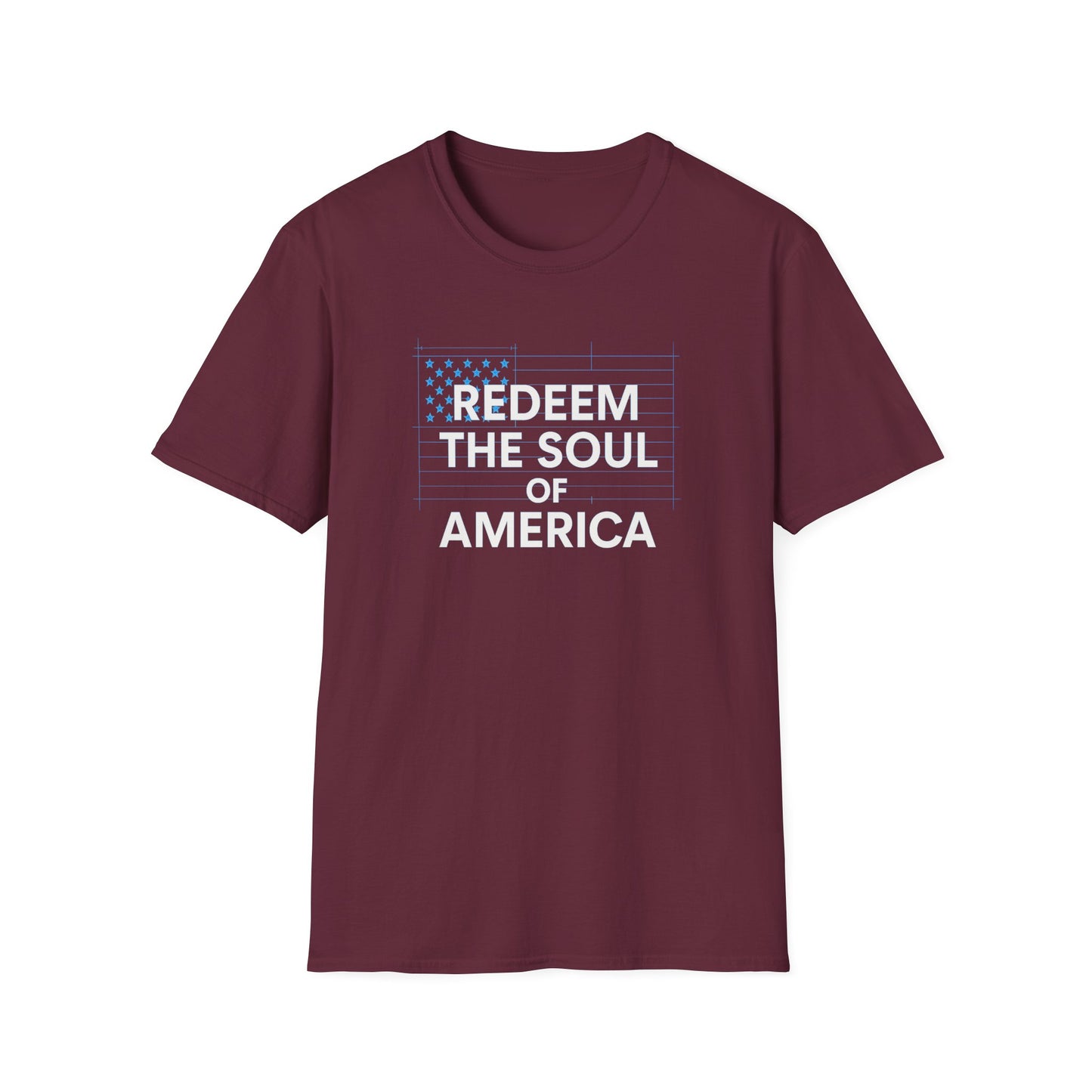 Redeem the Soul of America Flag Tee